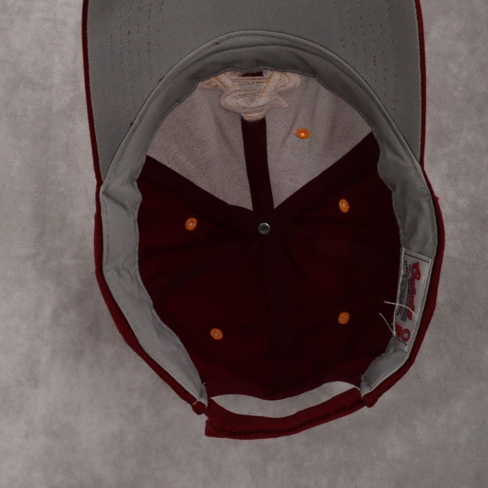 Captivating Headgear Arizona State Red Sun Devils Cloth‎ Strap Baseball Cap Hat - Picture 6 of 6